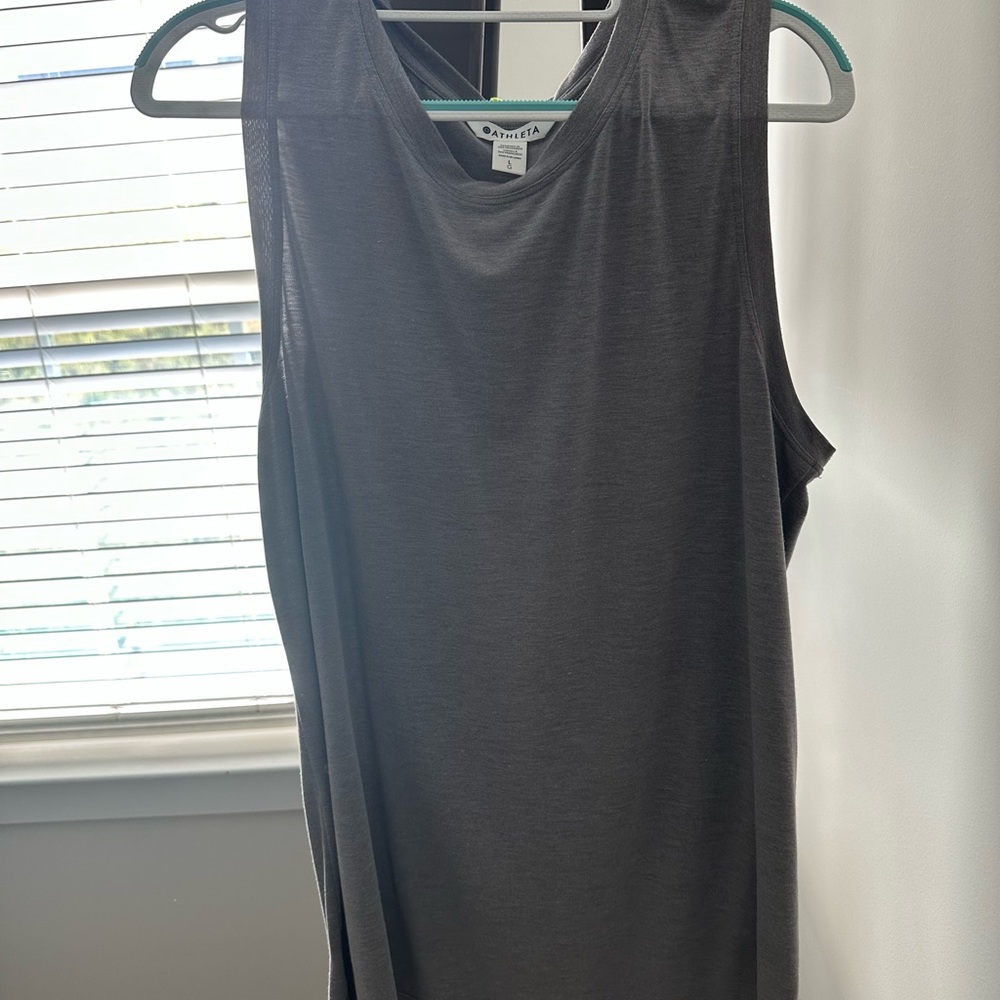 Athleta Black Sleeveless Tank Top